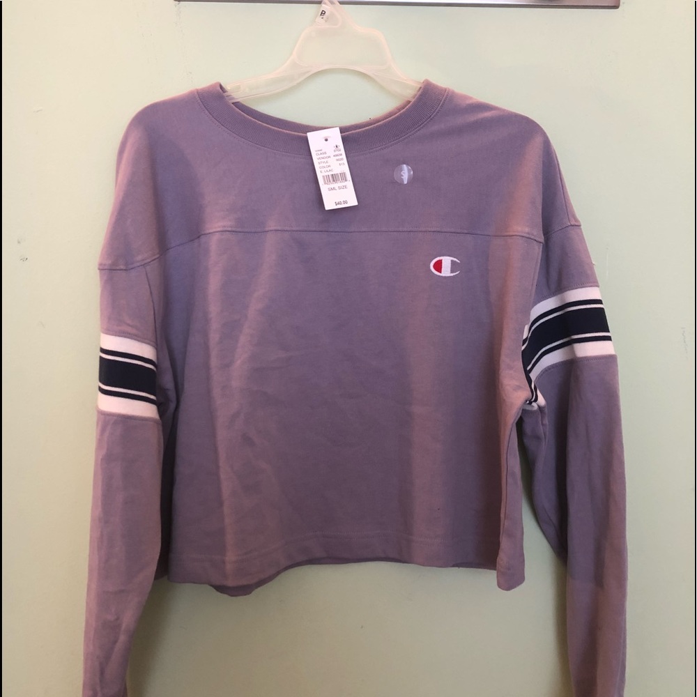 Champion Long sleeve crop top